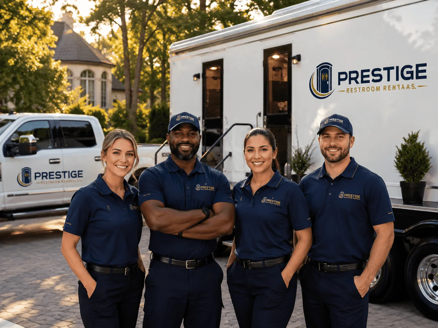 Trusted Luxury Portable Restrooms company in Panama, OK